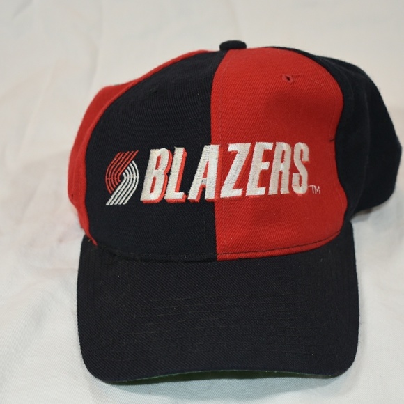 vintage trail blazers hat
